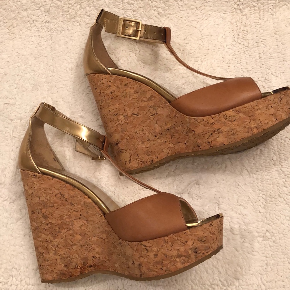 Jimmy Choo Cork Wedge